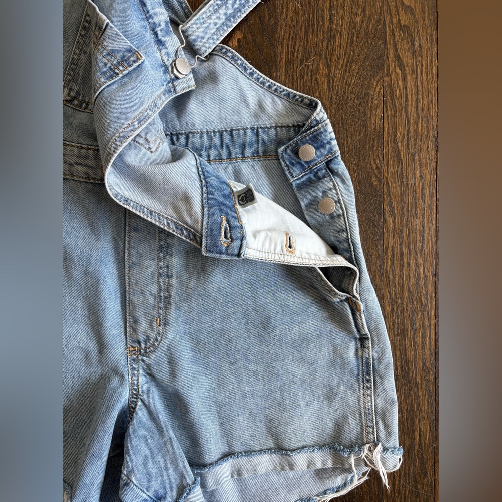 Universal Thread Blue Denim Overalls - Picture 5 of 5